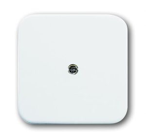 Busch-Jäger 2536-214 Reflex SI, Datenkommunikation - Abdeckungen, Abdeckung für Telefonverbinderdosen (VDo), alpinweiß (1724-0-0921)