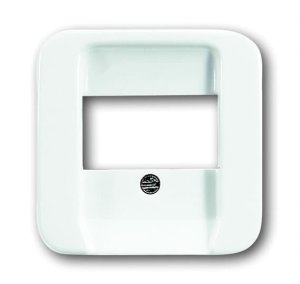 Busch-Jäger 2539-214 Reflex SI, Datenkommunikation - Abdeckungen, Abdeckung für TAE, alpinweiß (1724-0-0913)