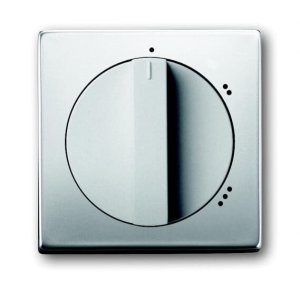 Busch-Jäger 2542 DR/02-866 pur edelstahl, Sonstiges, Abdeckung für 3-Stufen-Drehschalter, 2710/1 U, edelstahl (1710-0-3759)