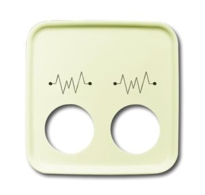 Busch-Jäger 2548-021 G-212 Busch-Duro 2000® SI, Krankenhaus-Systeme Ackermann, clino opt 99, Rufeinheit als Diagnostik-/Steckkontakt, weiß (1724-0-2699)