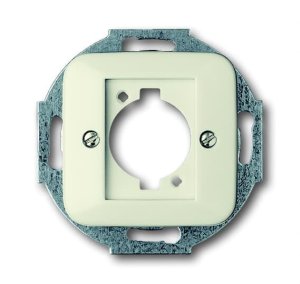 Busch-Jäger 2553-212 Busch-Duro 2000® SI, Datenkommunikation - Abdeckungen, Abdeckung für Steckverbinder Neutrik/XLR, weiß (1724-0-0624)