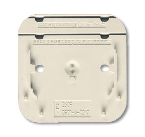 Busch-Jäger 2609 AP Busch-Duro 2000® AP, Zubehör, Montageplatte für AP-Geräte, weiß (1716-0-0026)