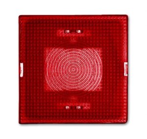 Busch-Jäger 2664-12-101 Allwetter 44®, wassergeschützt (IP 44), Zubehör, Haube für Lichtsignal, rot (1565-0-0209)