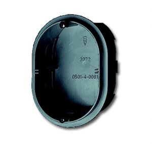 Busch-Jäger 3072 Export-Steckvorrichtungen, Busch-Nema-Steckdosen, Spezial-Einbaudose für UP-Doppelsteckdose, (1745-0-0017)