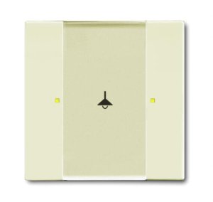 Busch-Jäger 6125/02-82 UP-Sensoren für KNX, UP-Sensoren solo®, Tastsensor, 1/2-fach, Multifunktion, elfenbeinweiß (6115-0-0194)