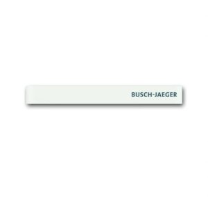 Busch-Jäger 6352-811-101 Busch-priOn® Sensoren, Abschlussleisten unten, Abschlussleisten unten Temperaturfühler ohne Schriftzug, weißglas (6310-0-0181)