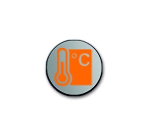 Busch-Jäger 6353/40-860 Busch-priOn® Sensoren, Beschriftungssymbol, Beschriftungssymbol RTR, edelstahl (6310-0-0052)
