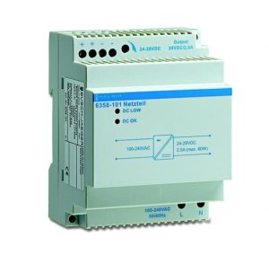 Busch-Jäger 6358-101 Busch-priOn® Sensoren, Netzteil für Power-Busankoppler, Netzteil, REG, (6310-0-0166)
