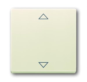 Busch-Jäger 6430-82-102 Busch-Jalousiecontrol® II, Bedienelemente future® linear, Bedienelement für Busch-Jalousie-Einsatz, elfenbeinweiß (6430-0-0327)