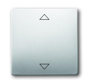 Busch-Jäger 6430-866-102 Busch-Jalousiecontrol® II, Bedienelemente pur edelstahl, Bedienelement für Busch-Jalousie-Einsatz, edelstahl (6430-0-0343)