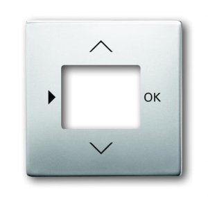 Busch-Jäger 6435-866 Busch-Timer®, Bedienelemente pur edelstahl, Zentralscheibe für Busch-Timer® Bedienelement, edelstahl (6430-0-0344)