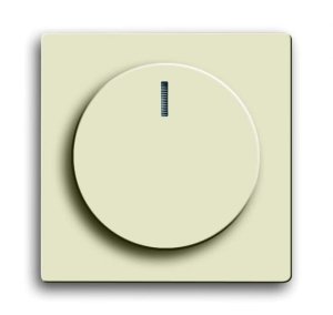 Busch-Jäger 6540-82-102 Busch-Dimmer®, Bedienelemente future® linear, Bedienelement für Drehdimmer, -102, elfenbeinweiß (6599-0-2951)