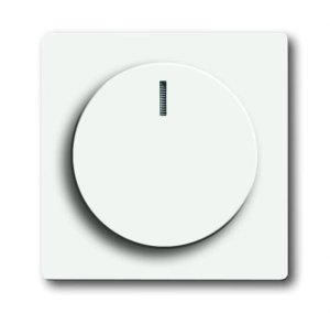 Busch-Jäger 6540-884-102 Busch-Dimmer®, Bedienelemente future® linear, Bedienelement für Drehdimmer, -102, studioweiß matt (6599-0-2961)