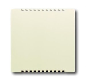 Busch-Jäger 6541-82 Busch-Dimmer®, Bedienelemente future® linear, Zentralscheibe für Kühlteil für UP-Drehdimmer, elfenbeinweiß (6599-0-2832)