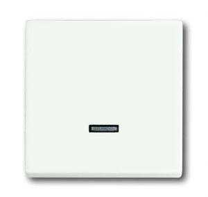 Busch-Jäger 6543-884-101 future® linear, Busch-Dimmer® - Bedienelemente, Bedienelement für Busch-Memory-Taststeuergerät, studioweiß matt (6599-0-2963)