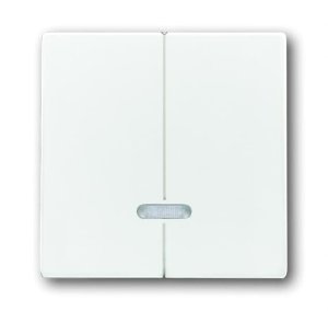 Busch-Jäger 6545-84 Busch-Dimmer®, Bedienelemente future® linear, Bedienelement für Seriendimmer, studioweiß (6599-0-2908)