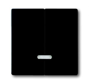 Busch-Jäger 6545-885 future® linear, Busch-Dimmer® - Bedienelemente, Bedienelement für Seriendimmer, schwarz matt (6599-0-2969)