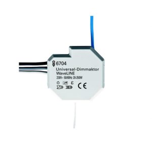 Busch-Jäger 6704 Busch-Funkcontrol, UP-Einsätze, Universal-Dimmaktor WaveLINE, (6700-0-0029)