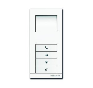 Busch-Jäger 83210 AP-624 Busch-Welcome®, Innenstationen, Innenstation Audio, studioweiß matt (8300-0-0324)