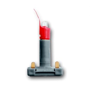 Busch-Jäger 8380-12 Zubehör, LED-Beleuchtungseinsatz, LED-Beleuchtungseinsatz mit Sockel, 0,5 mA, rot, (1784-0-0782)