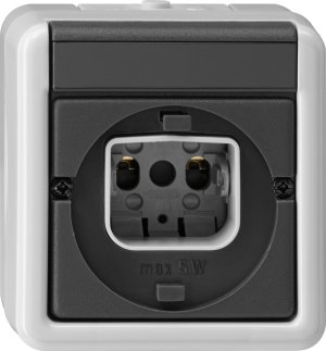 Gira 016130 Lichtsignal WG Aufputz Grau