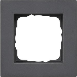 GIRA Abdeckrahmen 1f flach Gira 0211235