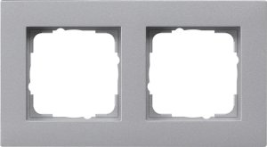 GIRA Abdeckrahmen 2f flach Gira 0212255