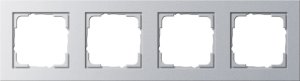 Gira 021425 Abdeckrahmen 4fach Gira E2 Farbe Alu