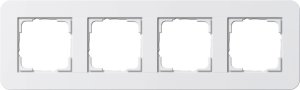 GIRA Abdeckrahmen 4-fach Gira E3 0214410