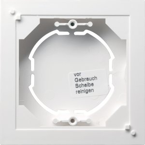 Gira 021903 Aufputz-Gehaeuse 1fach flach Standard 55 Reinweiss