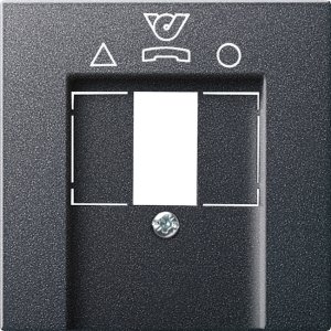 Gira 026028 Abdeckung fuer TDO System 55 Anthrazit