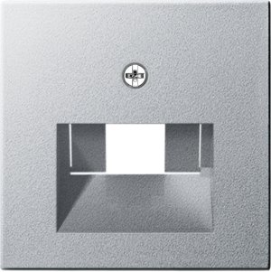 Gira 027026 Abdeckung UAE/IAE/ISDN System 55 Farbe Alu