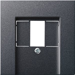 Gira 027628 Abdeckung TAE+Stereo+USB System 55 Anthrazit