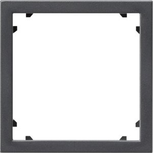 Gira 028328 Adapterrahmen 45x45 quadratisch System 55 Anthrazit