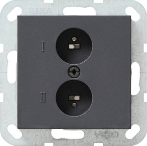 Gira 040228 Stereo-Lautsprecher Steckdose System 55 Anthrazit