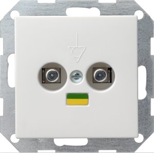 Gira 040503 Potentialausgleich 2fach System 55 Reinweiss