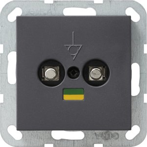 Gira 040528 Potentialausgleich 2fach System 55 Anthrazit