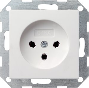 Gira 047903 Steckdose HNA System 55 Reinweiss