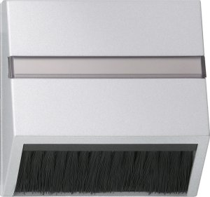 Gira 068226 Adapterrahmen Steckhaube System 55 Farbe Alu