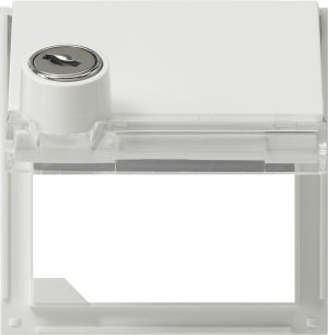 Gira 069466 Adapterrahmen KD BSF Schloss sort Gira TX_44 (WG UP) Reinweiss