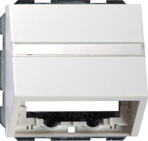 Gira 0870112 Datenhaube BSF mit Tragring Flaechenschalter Reinweiss