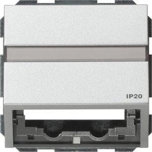 Gira 087065 Datenhaube BSF mit Tragring Gira TX_44 Farbe Alu