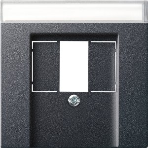 Gira 087628 Abdeckung BSF TAE+Stereo+USB System 55 Anthrazit