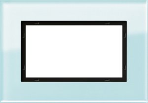 Gira 100118 Abdeckrahmen 1,5fach Gira Esprit Glas Mint