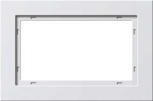 Gira 100122 Abdeckrahmen 1,5fach Gira E2 Reinweiss matt