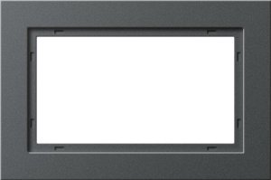 Gira 100123 Abdeckrahmen 1,5fach Gira E2 Anthrazit