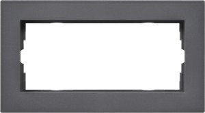 GIRA Abdeckrahmen 2f o.M. flach 1002235