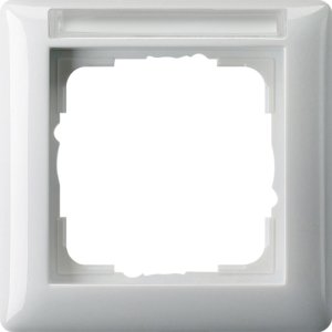 Gira 109103 Abdeckrahmen 1fach BSF Standard 55 Reinweiss