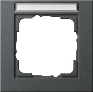 Gira 109123 Abdeckrahmen 1fach BSF Gira E2 Anthrazit