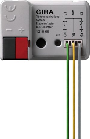Gira 121000 Tasterschnittstelle 2fach Tuerkommunikation